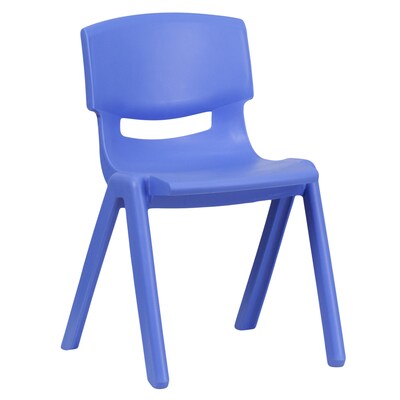 Flash Furniture Plastic School Chair, Blue (1YUYCX004BLUE)