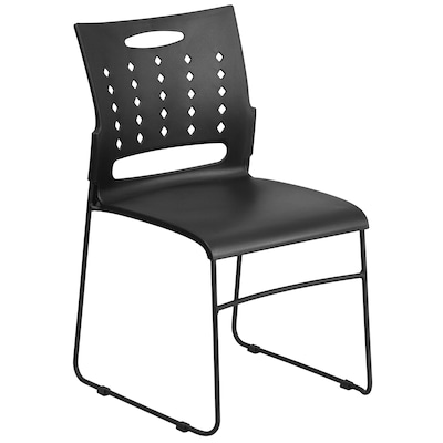 Flash Furniture HERCULES Series Plastic School Chair, Black (RUT2BK)