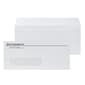 Custom #10 Barcode Peel and Seal Window Envelopes, 4 1/4 x 9 1/2, 24# White Wove, 1 Standard Ink,
