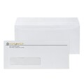 Custom #10 Peel and Seal Window Envelopes, 4 1/4 x 9 1/2, 24# White Wove, 1 Standard and 1 Custom
