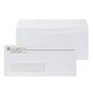 Custom #10 Peel and Seal Window Envelopes, 4 1/4" x 9 1/2", 24# White Wove, 1 Standard and 1 Custom Inks, 250 / Pack