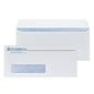 Custom #10 Peel and Seal Window Envelopes with Security Tint, 4 1/4" x 9 1/2", 24# White Wove, 2 Standard Inks, 250 / Pack