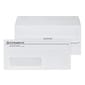 Custom #10 Self Seal Window Envelopes, 4 1/8" x 9 1/2", 24# White Wove, 1 Standard Ink, 250/Pack