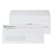 Custom #10 Self Seal Window Envelopes, 4 1/8 x 9 1/2, 24# White Wove, 250 / Pack