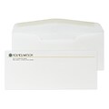 Custom Full Color #10 Stationery Envelopes, 4 1/4 x 9 1/2, 24# Strathmore Writing Ultimate White W