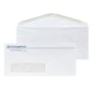 Custom #10 Window Envelopes, 4 1/4" x 9 1/2", Recycled 24# White Wove with EarthFirst/SFI Logo, 1 Custom Ink, 250 / Pack