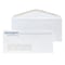 Custom #10 Window Envelopes, 4 1/4 x 9 1/2, Recycled 24# White Wove with EarthFirst/SFI Logo, 1 Cu