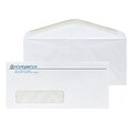 Custom #10 Window Envelopes, 4 1/4 x 9 1/2, Recycled 24# White Wove with EarthFirst/SFI Logo, 2 St