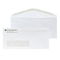 Custom Full Color #10 Window Envelopes, 4 1/4" x 9 1/2", Recycled 24# White Wove with EarthFirst/SFI Logo, 250 / Pack