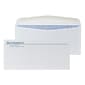 Custom #10 Standard Envelopes with Security Tint, 4 1/4" x 9 1/2", 24# White Wove, 1 Custom Ink, 250 / Pack
