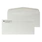 Custom Full Color #10 Stationery Envelopes, 4 1/4" x 9 1/2", 24# CLASSIC® LINEN Antique Gray, Flat Ink, 250 / Pack