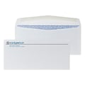 Custom #10 Standard Envelopes with Security Tint, 4 1/4 x 9 1/2, 24# White Wove, 2 Standard Inks,