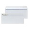 Custom #10 Peel and Seal Envelopes with Security Tint, 4 1/4 x 9 1/2, 24# White Wove, 1 Standard a