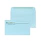 Custom #6-1/4 Standard Envelopes, 3 1/2" x 6", 24# Blue Wove, 1 Standard and 1 Custom Inks, 250 / Pack