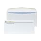 Custom #9 Standard Envelopes with Security Tint, 3 7/8" x 8 7/8", 24# White Wove, 1 Standard and 1 Custom Inks, 250 / Pack