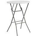 Flash Furniture Elon Folding Table, 31.25 x 31.25, Granite White (DADYCZ80R2BAR)