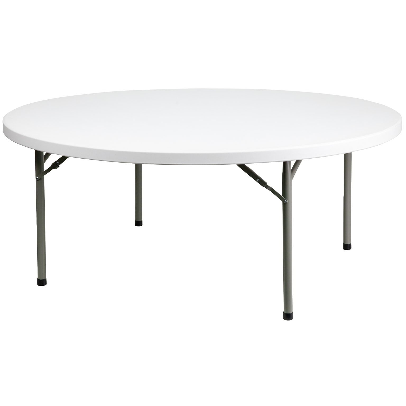Flash Furniture Elon Folding Table, 71 x 71, Granite White (DADYCZ180RGW)