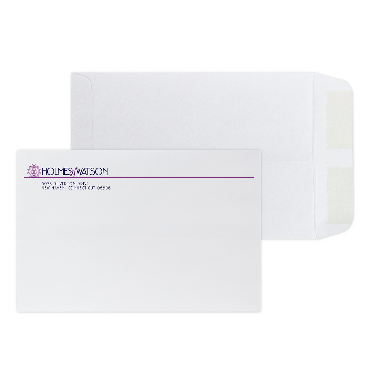 Custom 6 x 9 Standard Catalog Envelopes, 28# White Wove, 2 Custom Inks, 250 / Pack