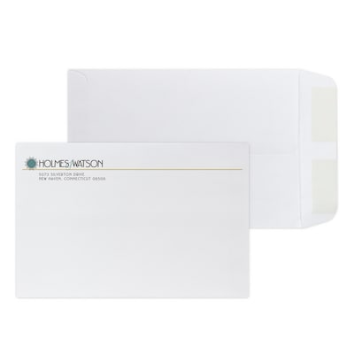 Custom Full Color 6 x 9 Standard Catalog Envelopes, 28# White Wove, 250 / Pack