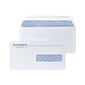 Custom 4-1/2" x 9" Insurance Claim Right Window Standard Envelopes with Security Tint, 24# White Wove, 2 Custom Inks, 250 / Pack