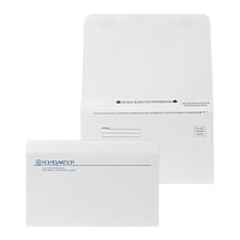 Custom 4-1/4x6-1/2 Double-Duty Statement Std Remittance Envelopes with Security Tint, 24# White Wo