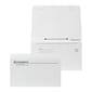 Custom 4-1/4"x6-1/2" Double-Duty Statement Standard Remittance Envelopes with Security Tint, 24# White Wove, 1 Std Ink, 250/Pack