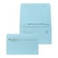 Custom 4 1/4"x9 1/2" Double-Duty Statement Standard Remittance Envelopes, 24# Blue Wove, 1 Standard and 1 Custom Inks, 250/Pack