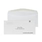 Custom #9 Barcode Standard Envelopes, 3 7/8" x 8 7/8", 24# White Wove, 1 Standard Ink, 250 / Pack