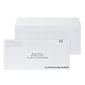Custom #10 Barcode Peel and Seal Envelopes, 4 1/4" x 9 1/2", 24# White Wove, 1 Standard Ink, 250 / Pack