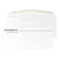 Custom #10 Stationery Envelopes, 4 1/4" x 9 1/2", 70# Cougar Opaque Smooth White, 1 Standard Flat Ink, 250 / Pack