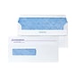 Custom 4-1/2" x 9" Insurance Claim Self Seal Window Envelopes with Security Tint, 24# White Wove, 2 Custom Inks, 250 / Pack