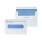 Custom 4-1/2" x 6-1/2" One Fold Self Seal Billing Window Envelopes with Security Tint, 24# White Wove, 1 Standard Ink, 250/Pack