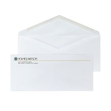 Custom Full Color #9 Envelopes with V-flap, 3 7/8 x 8 7/8, 24# White Wove, 250 / Pack