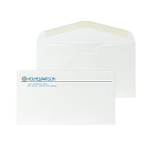 Custom #6-3/4 Standard Envelopes, 3 5/8 x 6 1/2, 24# White 25% Cotton Bond, 2 Standard Inks, 250 /