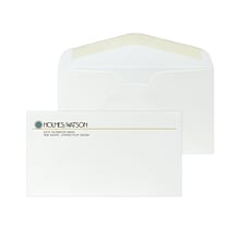 Custom Full Color #6-3/4 Standard Envelopes, 3 5/8 x 6 1/2, 24# White 25% Cotton Bond, 250 / Pack