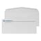 Custom #10 Stationery Envelopes, 4 1/4 x 9 1/2, 24# CLASSIC® LAID Antique Gray, 2 Standard Flat In