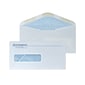 Custom 4-1/2" x 9" Insurance Claim Left Window Envelopes with Security Tint, 24# White Wove, 1 Custom Ink, 250 / Pack