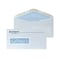 Custom 4-1/2 x 9 Insurance Claim Left Window Envelopes with Security Tint, 24# White Wove, 1 Stand
