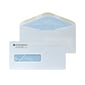 Custom Full Color 4-1/2" x 9" Insurance Claim Left Window Envelopes with Security Tint, 24# White Wove, 250 / Pack