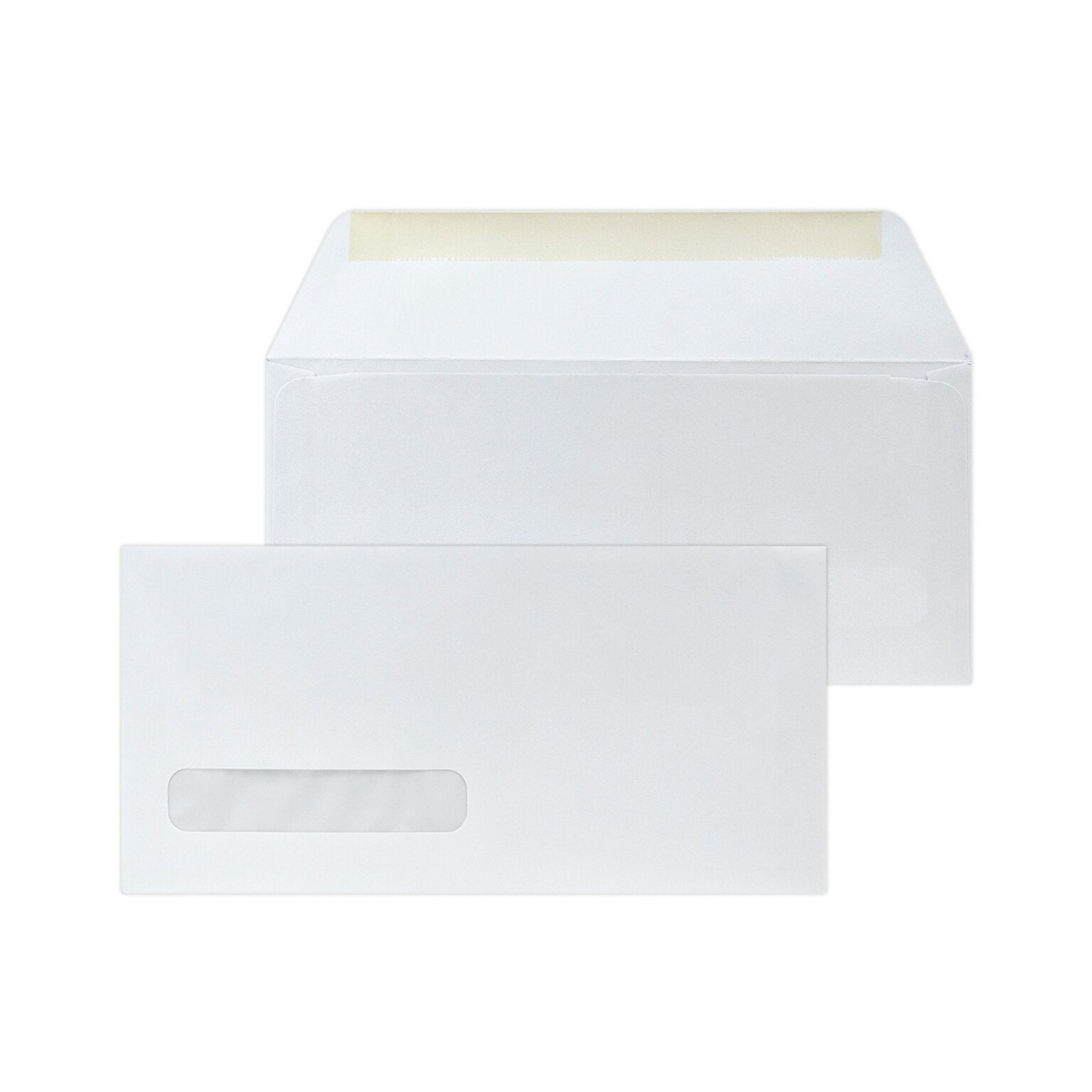 Quill Brand® 250/Pack ADA Dental Claim Left Window Envelope, 4-1/8 x 8-7/8, 24# White Wove, No Imprint (7QCFENV3714QNI)