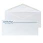 Custom #10 Envelopes with V-Flap, 4 1/4" x 9 1/2", 24# White Wove, 1 Custom Ink, 250 / Pack