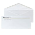 Custom Full Color #10 Envelopes with V-Flap, 4 1/4 x 9 1/2, 24# White Wove, 250 / Pack