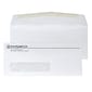 Custom #10 Window Envelopes, 4 1/4" x 9 1/2", 24# Grooved White, 1 Standard Ink, 250 / Pack