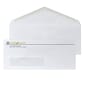 Custom #10 Window Envelopes with V-Flap, 4 1/4" x 9 1/2", 24# White Wove, 1 Standard and 1 Custom Inks, 250 / Pack