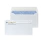 Custom #6-3/4 Peel and Seal Envelopes, 3 5/8" x 6 1/2", 24# White Wove, 1 Standard and 1 Custom Inks, 250 / Pack