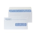 Custom 4-1/2x9 Insurance Claim Peel and Seal Right Window Envelopes with Security Tint, 24# White