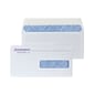 Custom 4-1/2"x9" Insurance Claim Peel and Seal Right Window Envelope with Security Tint, 24# White Wove, 2 Custom Ink, 250/Pack