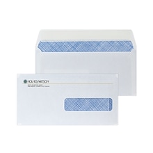Custom Full Color 4-1/2 x 9 Insurance Claim Peel and Seal Right Window Envelopes with Security Tin