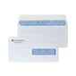 Custom Full Color 4-1/2" x 9" Insurance Claim Peel and Seal Right Window Envelopes with Security Tint, 24# White Wove, 250/Pack