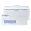 Custom #10 Window Envelopes with Security Tint, 4 1/4 x 9 1/2, 24# White Wove, 2 Standard Inks, 25